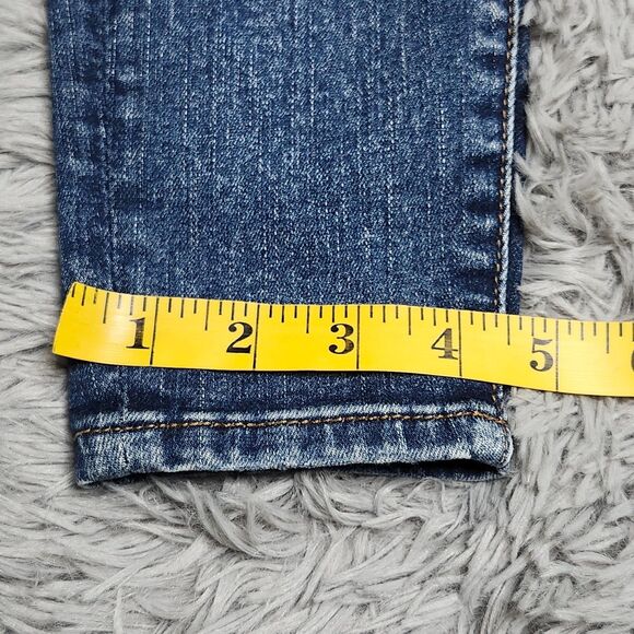 American Eagle Next Level Stretch Jegging Jeans Womens Size 2 Short Distressed - Picture 8 of 16